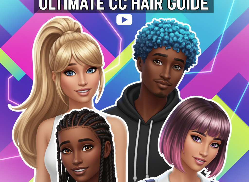 Best Sims 4 CC Hair That Makes Your Sims Look Realistic