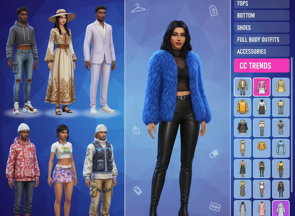 Sims 4 CC Clothes That Instantly Upgrade Your Sim’s Style